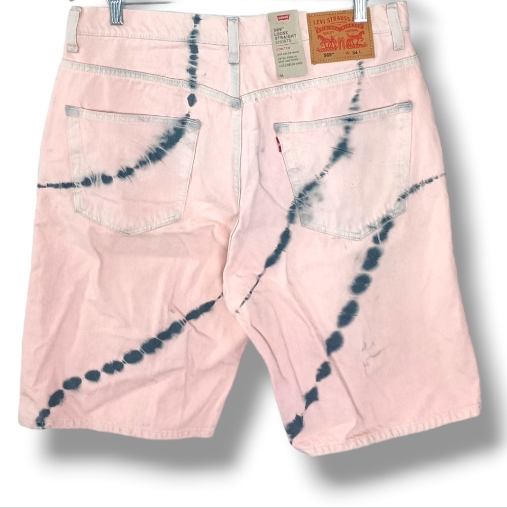 NWT Levi's 569 Loose Straight Jean Shorts - Picture 5 of 10